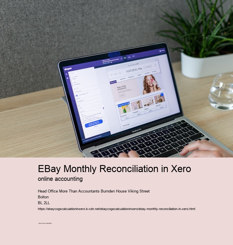 eBay Monthly Reconciliation in Xero