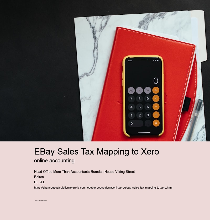 eBay Sales Tax Mapping to Xero