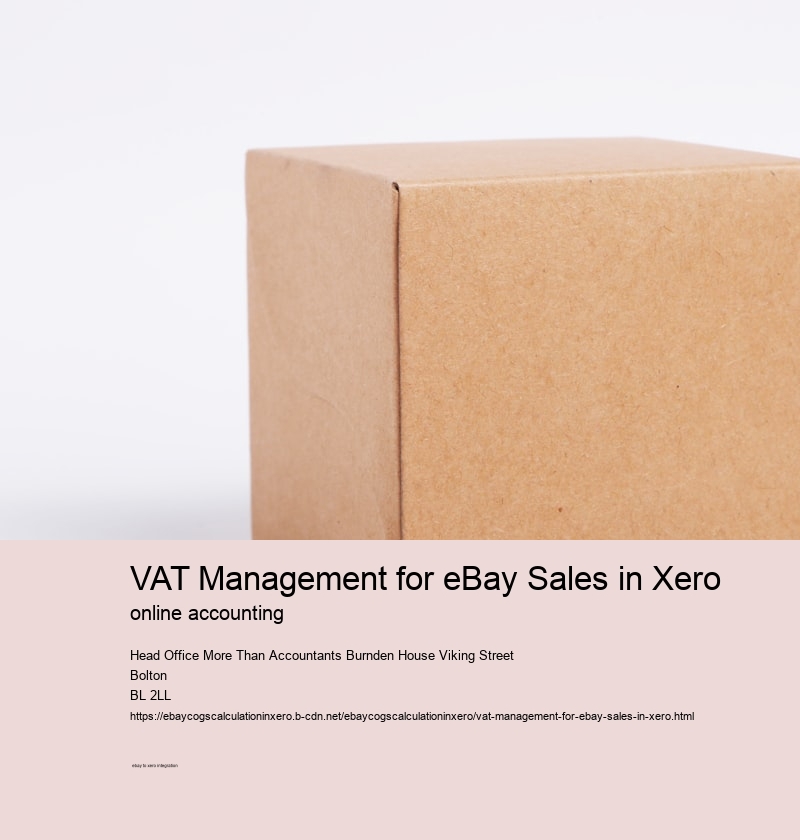 VAT Management for eBay Sales in Xero